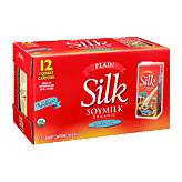 Silk Soymilk Organic Plain Left Picture